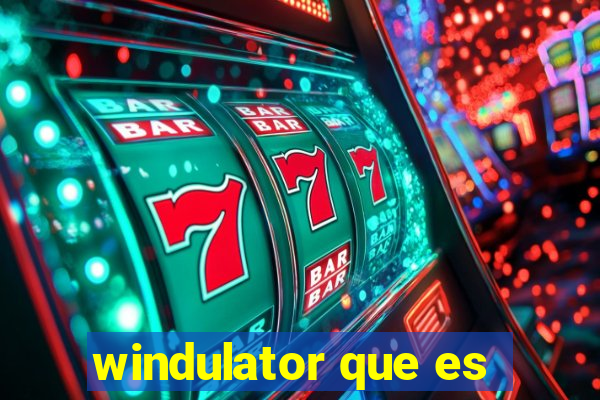 windulator que es